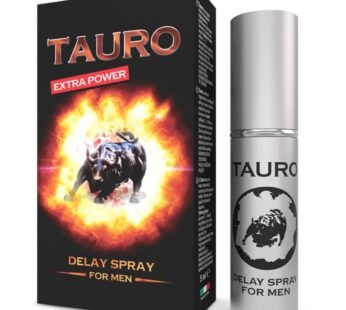 TAURO EXTRA POWER DELAY SPRAY PARA HOMENS 5 ML