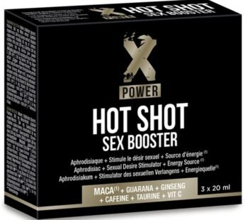 XPOWER HOT SHOT SEX BOOSTER 3 X 20 ML