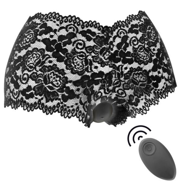 BLACK SILVER ZARA ESTIMULADOR CONTROL REMOTO CON PANTY