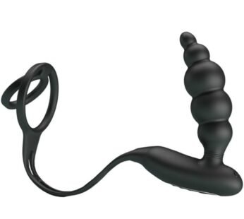 PRETTY LOVE BOTTOM – ANILLOS PENE CON PLUG VIBRADOR