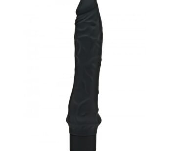 OBTER REAL VIBRATOR REALISTIC BLACK 25 CM