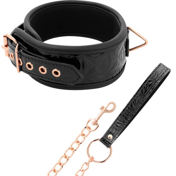 BEGME BLACK EDITION COLLAR CUERO VEGANO