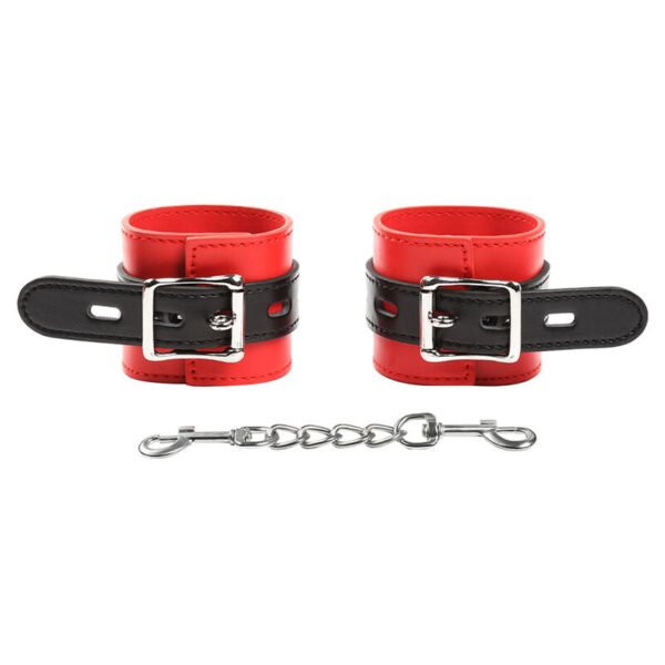 OHMAMA FETISH LOCKING BUCKLING WRIST RESTRAINTS