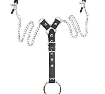 CONJUNTO DE ANÉIS PENAIS OHMAMA FETISH NIPPLE CLAMPS