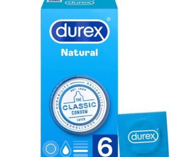 DUREX NATURAL CLASSIC 6 UNIDADES
