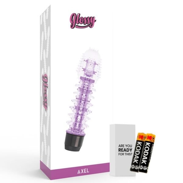 GLOSSY AXEL VIBRADOR LILA