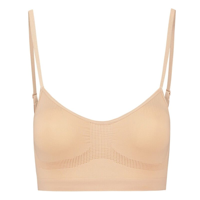 BYE-BRA - MEDIUM CONTROL SUTI SEM PONTOS BEIGE TAMANHO XXL
