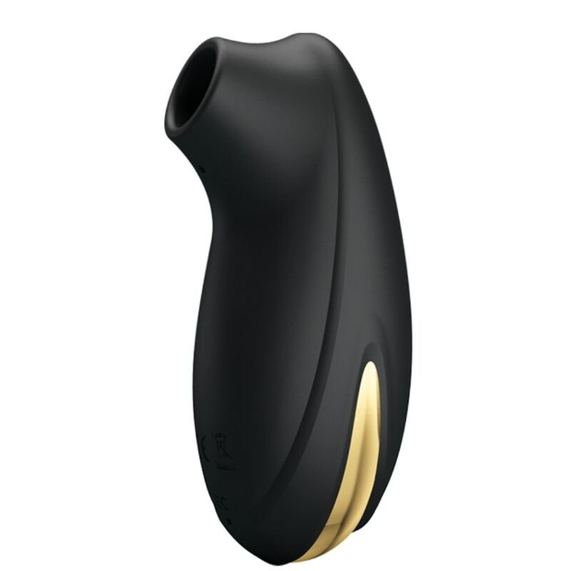 PRETTY LOVE - ONDAS ESTIMULANTES - MASSAGEADOR RECARREGÁVEL DE LUXO PRETO