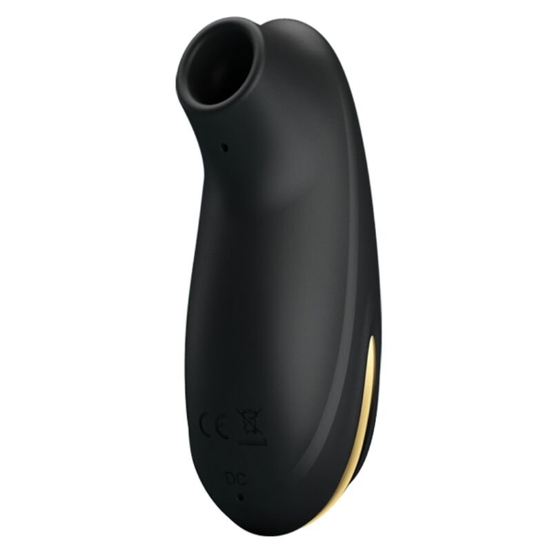 PRETTY LOVE - ONDAS ESTIMULANTES - MASSAGEADOR RECARREGÁVEL DE LUXO PRETO
