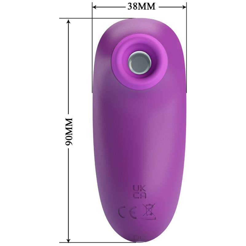 ROMANCE - ADORA MINI VIOLETA CLITÓRIS ESTIMULANTE ONDAS