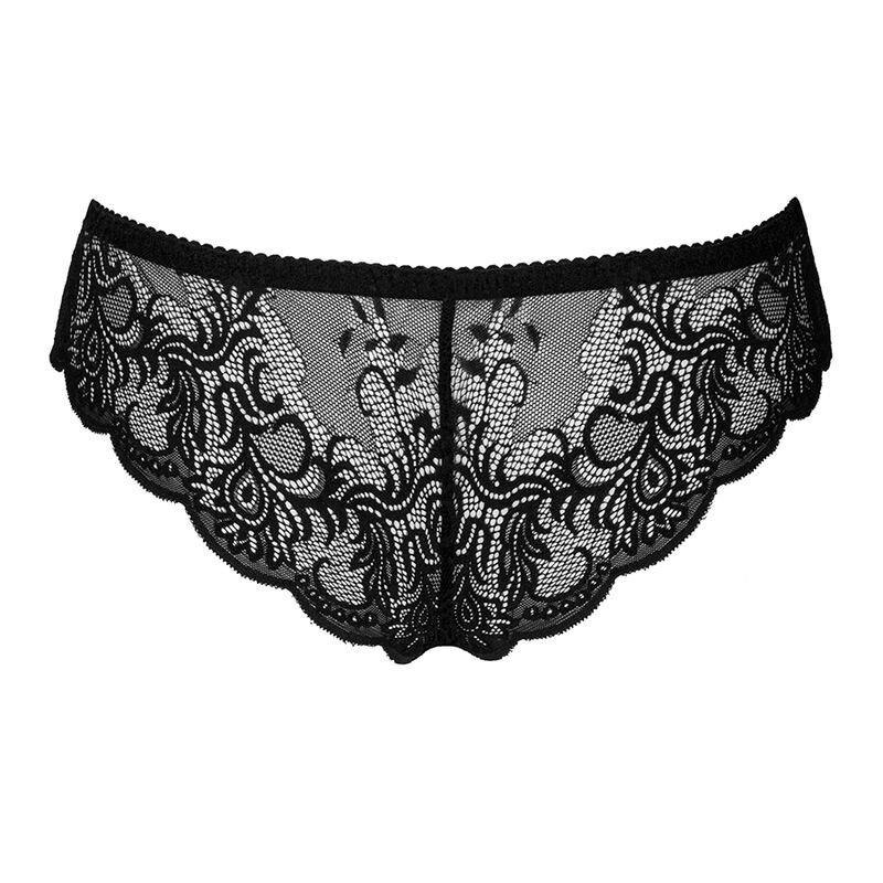 LIVCO CORSETTI FASHION - LOVE STORY LC 90679 CALA CROTCHLESS PRETA L/XL