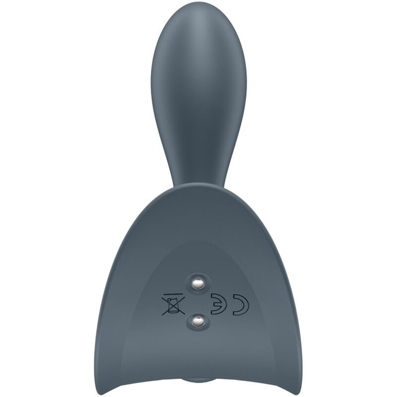 SATISFYER - BOOTY ABSOLUTE BEGINNERS 2 ANAL PLUG VIBRADOR UNISSEXO PRETO