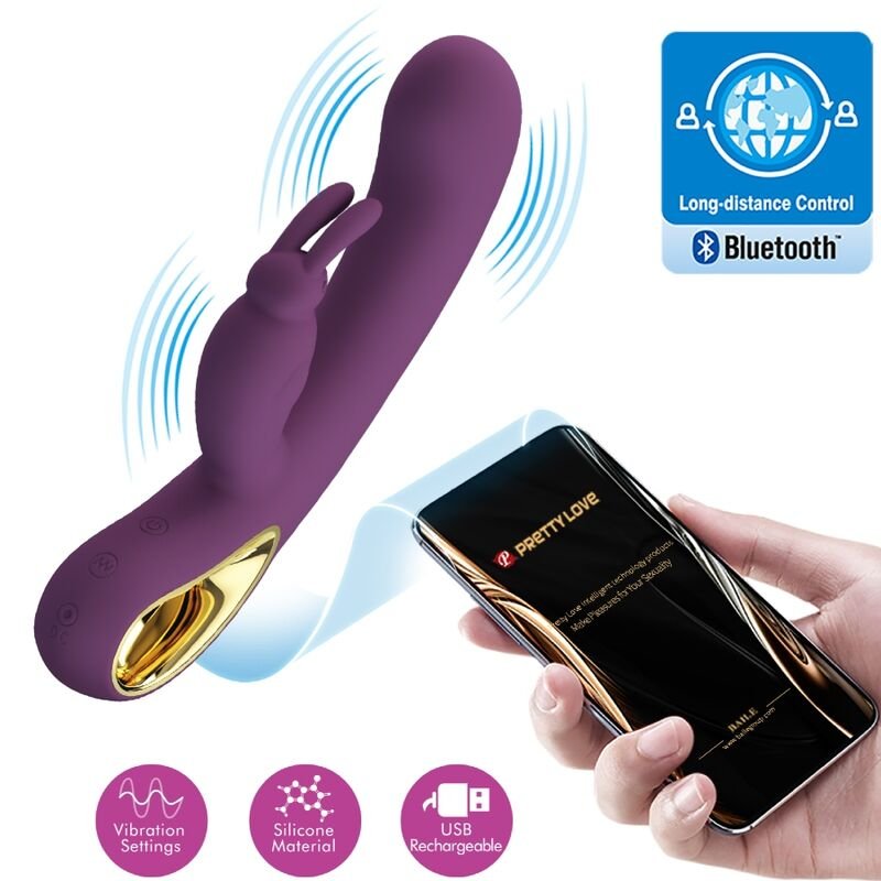 PRETTY LOVE - LIAM VIBRADOR DE COELHO E PONTO G VERDE