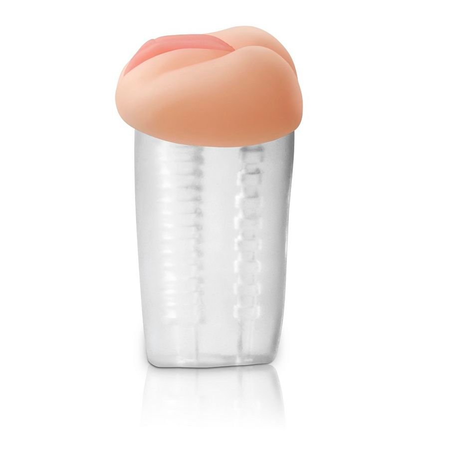 EXTREME TOYZ - MASTURBADOR DE VAGINA NATURAL - TRANSPARENTE
